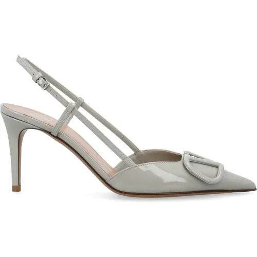 Women's Shoes Closed Opal Grey Ss24 , female, Sizes: 3 UK, 4 UK - Valentino Garavani - Modalova