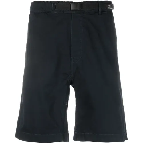 Casual Shorts , male, Sizes: S, L, M - Woolrich - Modalova