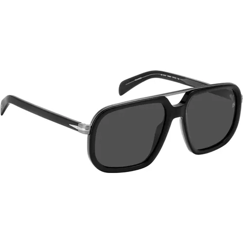 Herren Sonnenbrille DB 7101/S Ansm9 , Herren, Größe: 57 MM - Eyewear by David Beckham - Modalova