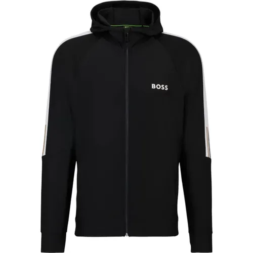 Stylish Fleece Sweatshirt , male, Sizes: S, M, XL - Boss - Modalova