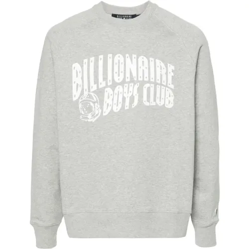 Grauer Pullover mit Astronauten-Print , Herren, Größe: M - Billionaire - Modalova