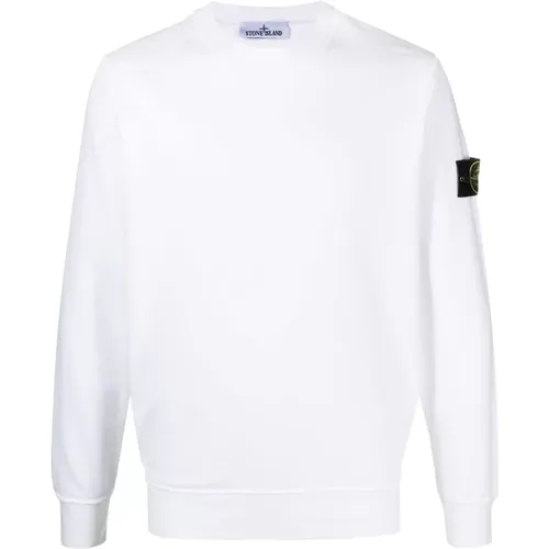 Cotton Crewneck Sweatshirt , male, Sizes: S, L - Stone Island - Modalova