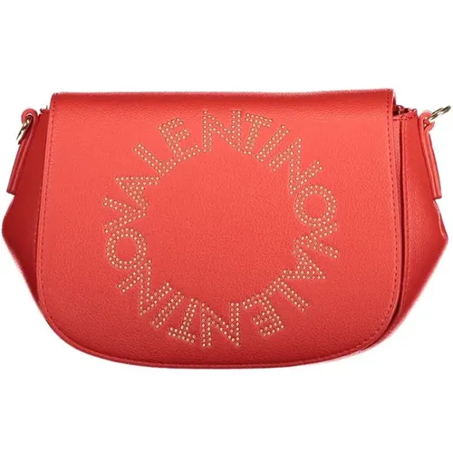 Rote Polyethylen-Handtasche mit Schultergurt - Valentino by Mario Valentino - Modalova