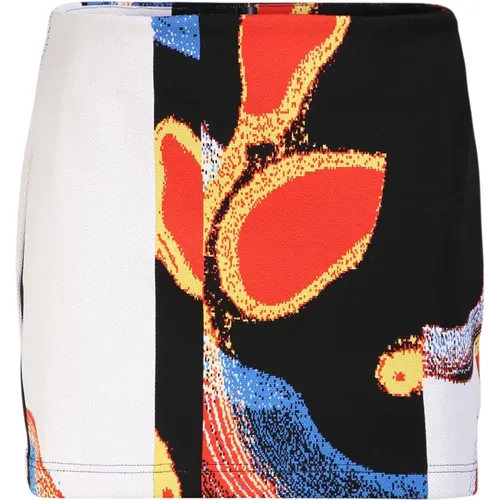 Knit mini skirt , female, Sizes: XS - Ambush - Modalova