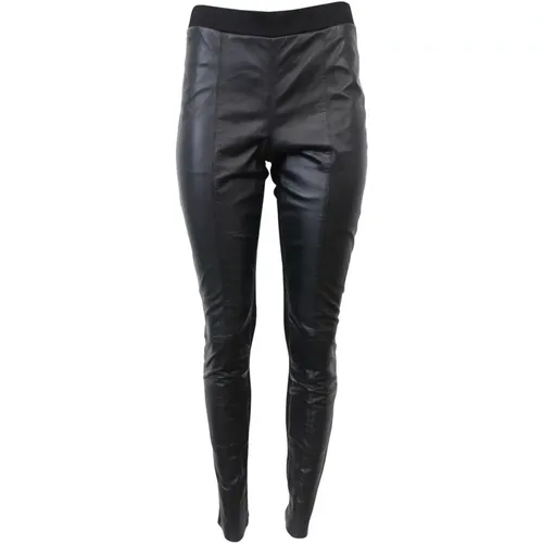 Leather Hosen , Damen, Größe: L - 2-Biz - Modalova