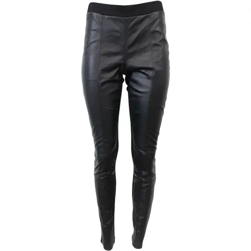 Leather Trousers , female, Sizes: 2XL, S, XS, L, XL, M - 2-Biz - Modalova