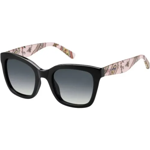 Stylish Sunglasses /Pink/Printed Grey Gradient , female, Sizes: 50 MM - Tommy Hilfiger - Modalova