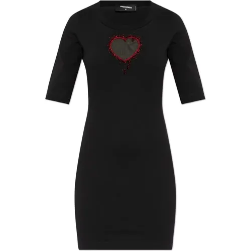 Kleid mit Applikation Dsquared2 - Dsquared2 - Modalova