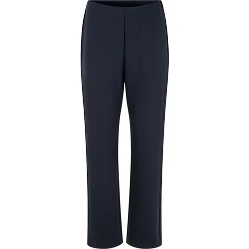 Elegant Straight-Leg Ocean Trousers , female, Sizes: L, 2XL, XL, M, S - Masai - Modalova