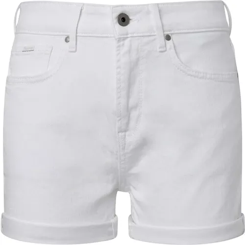 Mary Kurze Shorts , Damen, Größe: W29 - Pepe Jeans - Modalova