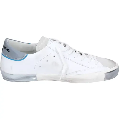 Vintage Leder Herren Sneakers - Philippe Model - Modalova