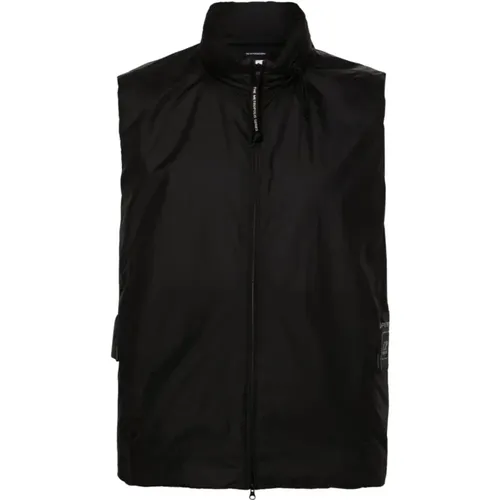 Padded Vest with High Collar and Zip Closure , male, Sizes: M, L - C.P. Company - Modalova