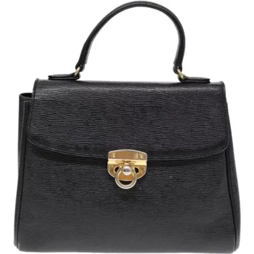 Pre-owned Leather handbags , female, Sizes: ONE SIZE - Versace Pre-owned - Modalova