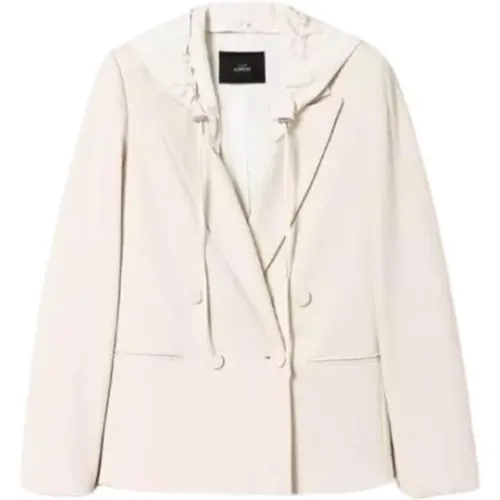Hooded blazer jacket , female, Sizes: L, XS, S - Twinset - Modalova