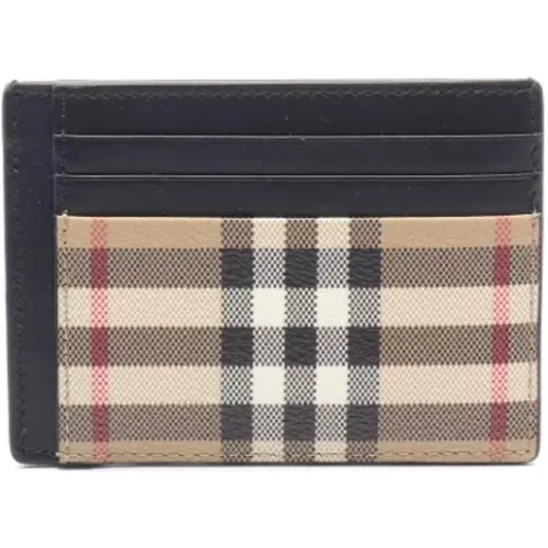 Pre-owned Canvas wallets , female, Sizes: ONE SIZE - Burberry Vintage - Modalova