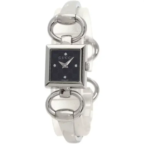 Pre-owned Stainless Steel watches , female, Sizes: ONE SIZE - Gucci Vintage - Modalova