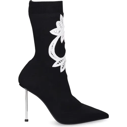 Elegant Heeled Boots , female, Sizes: 5 1/2 UK, 5 UK - alexander mcqueen - Modalova