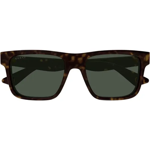 Trendige Doppelschicht Sonnenbrille Gg1618S - Gucci - Modalova