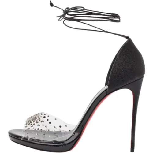 Pre-owned Stoff sandals - Christian Louboutin Pre-owned - Modalova