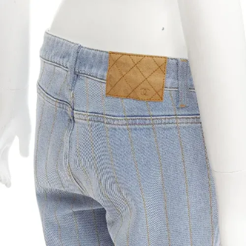 Pre-owned Cotton Chanel Jeans , female, Sizes: M - Chanel Vintage - Modalova
