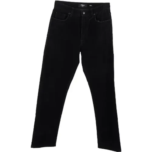 Pre-owned Cotton jeans , female, Sizes: 2XS - Fendi Vintage - Modalova