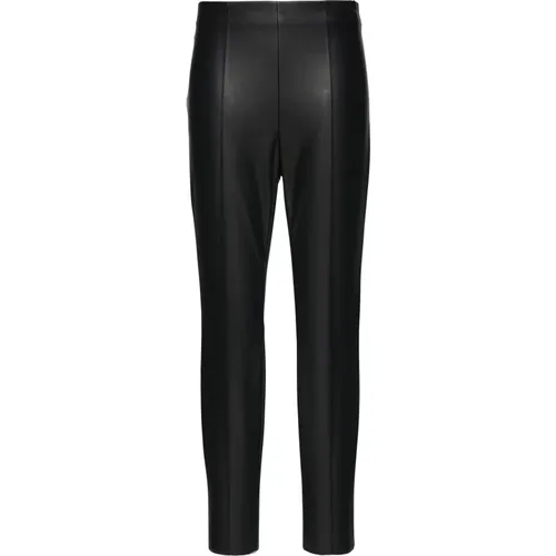 Schmale Lederleggings , Damen, Größe: M - s.Oliver - Modalova