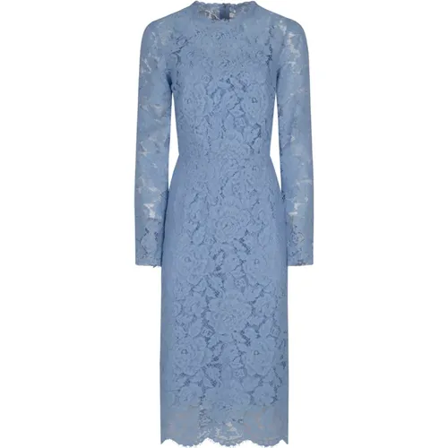 Elegant Abito Dresses , female, Sizes: L - Dolce & Gabbana - Modalova