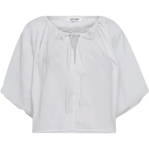 Primacc Puff Blouse 4000-Weiß , Damen, Größe: L - Co'Couture - Modalova