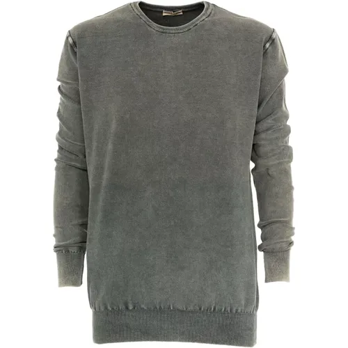 Herren Rundhals Pullover , Herren, Größe: M - CASHMERE COMPANY - Modalova