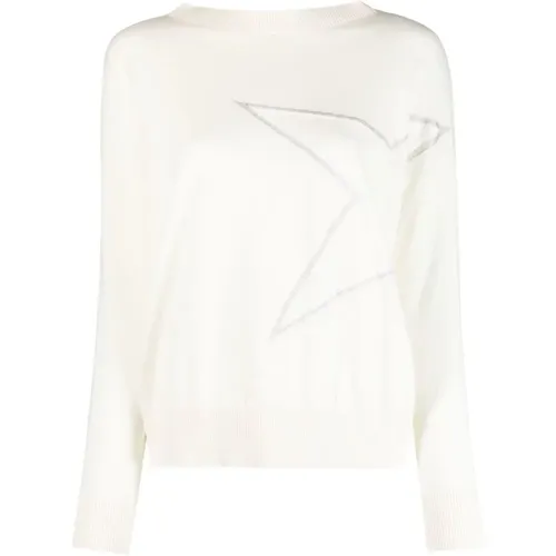 Boatneck Sweater Casual Style , female, Sizes: XS, M, 2XS, S - Lorena Antoniazzi - Modalova