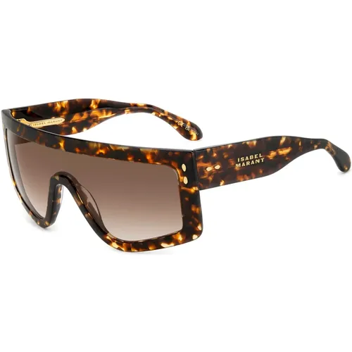 Havana/ Shaded Sunglasses , female, Sizes: ONE SIZE - Isabel marant - Modalova