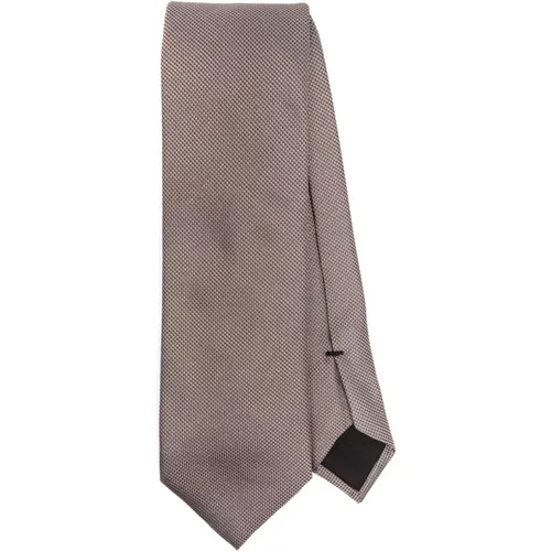 Luxury Silk Tie Made in Italy , male, Sizes: ONE SIZE - Hugo Boss - Modalova