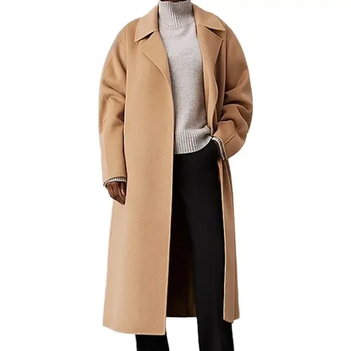 Long Wrap Coat Amphora , male, Sizes: M, S, XS - Calvin Klein - Modalova