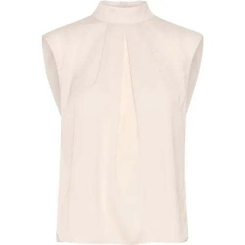 Elegant Nixie Top Blouse French Nougat , female, Sizes: S, M, 2XL, L, XL - InWear - Modalova