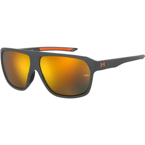 Graue Resin Sonnenbrille - Under Armour - Modalova