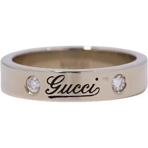 Pre-owned Weisses Gold ringe - Gucci Vintage - Modalova