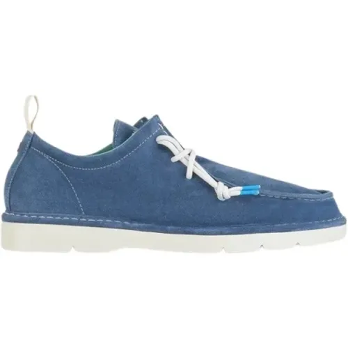 Blaue Flache Schuhe Scarpe , Herren, Größe: 43 EU - Panchic - Modalova