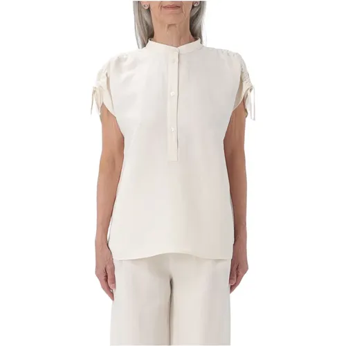 Linen Shirt , female, Sizes: M, L, S, XS - Woolrich - Modalova