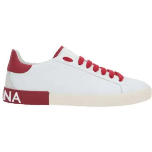 Low-Top Sneakers with Ice Detail , male, Sizes: 5 UK - Dolce & Gabbana - Modalova