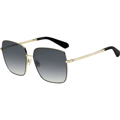 Pearl Black Sunglasses Fenton/G/S , female, Sizes: 60 MM - Kate Spade - Modalova