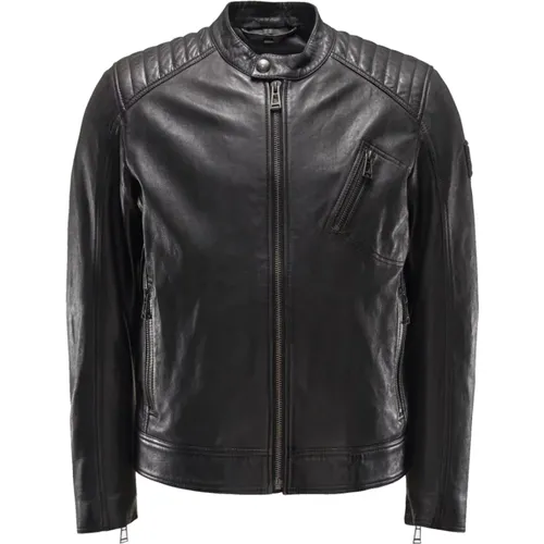 Classic V Racer Leather Jacket , male, Sizes: 2XL - Belstaff - Modalova