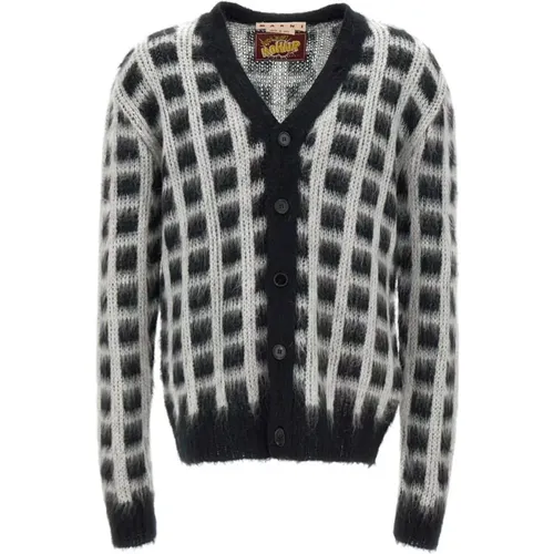 Graue Sweaters für Männer , Herren, Größe: M - Marni - Modalova