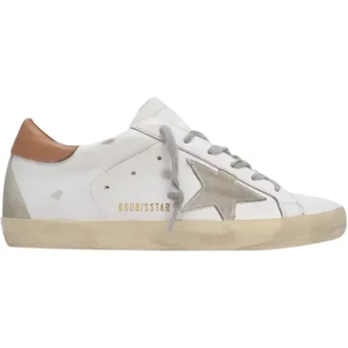 Leather sneakers , female, Sizes: 4 UK, 2 UK, 3 UK - Golden Goose - Modalova