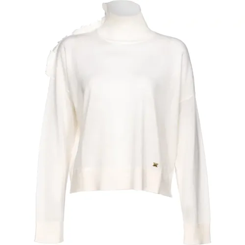 Weißer Crisopa Pullover , Damen, Größe: XS - pinko - Modalova