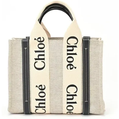 Pre-owned Canvas handbags , female, Sizes: ONE SIZE - Chloé Pre-owned - Modalova