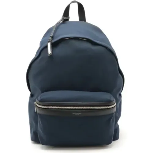 Pre-owned Canvas backpacks , female, Sizes: ONE SIZE - Saint Laurent Vintage - Modalova