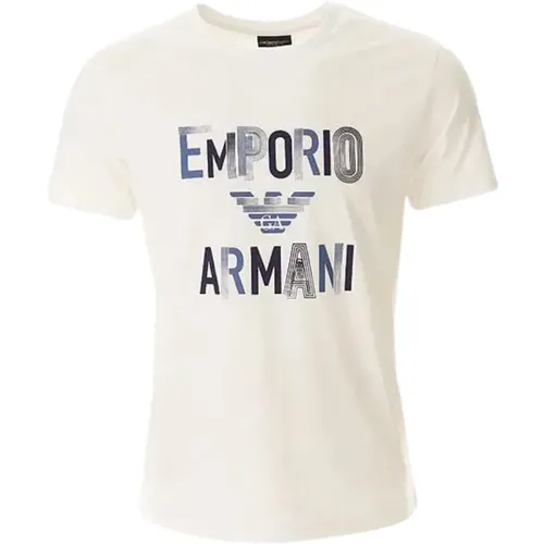 T-Shirts , male, Sizes: XL, 2XL, M, L - Emporio Armani - Modalova
