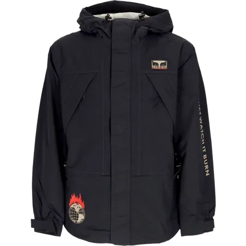 Herren Windbreaker Dru Jacke , Herren, Größe: S - Obey - Modalova