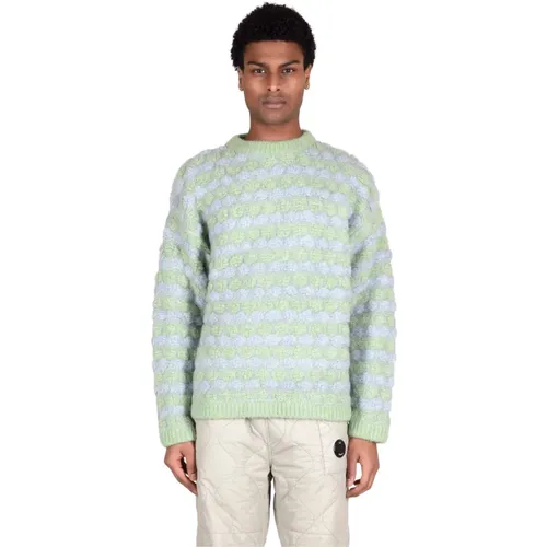 Cozy Knitwear Blend Sweater , male, Sizes: M, L - Bonsai - Modalova