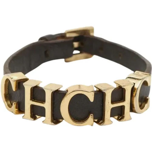 Pre-owned Leather bracelets , female, Sizes: ONE SIZE - Carolina Herrera Pre-owned - Modalova